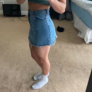 Jean skirt